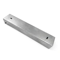 Perfil angular conector para soporte de murete 300x55 galvanizado