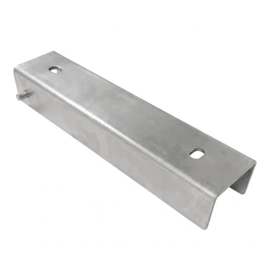 Perfil angular conector soporte para zócalo 250x55 galvanizado
