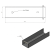 Perfil angular conector soporte para zócalo 250x55 galvanizado GPV-700-44 (3)