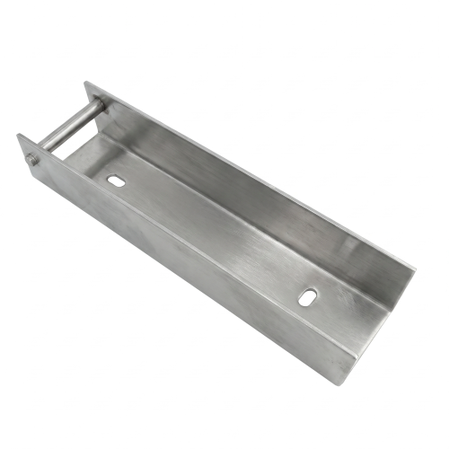 Perfil en C conector soporte para zócalo 200x50 galvanizado GPV-700-34 (2)