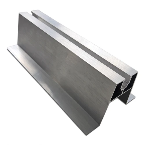 Puente trapezoidal inclinado con junta EPDM H63 L330 – adaptador de cubierta fotovoltaico de aluminio 001-776 (1)