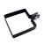 Abrazadera terminal para paneles de vallado 100x100 mm negro 000-782 (1)