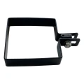 Abrazadera terminal para paneles de vallado 100x100 mm negro 000-782 (3)