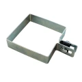 Abrazadera final para paneles de valla 100x100 mm galvanizada 000-781 (2)