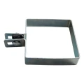 Abrazadera final para paneles de valla 100x100 mm galvanizada 000-781 (4)