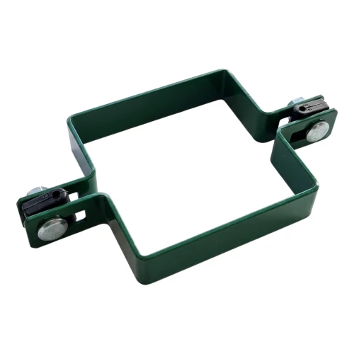 Abrazadera intermedia para paneles de valla 100x100 mm verde 000-779 (1)