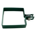 Abrazadera final para paneles de valla 100x100 mm verde 000-783 (2)