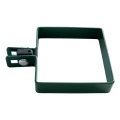 Abrazadera final para paneles de valla 100x100 mm verde 000-783 (3)