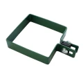Abrazadera final para paneles de valla 100x100 mm verde 000-783 (4)