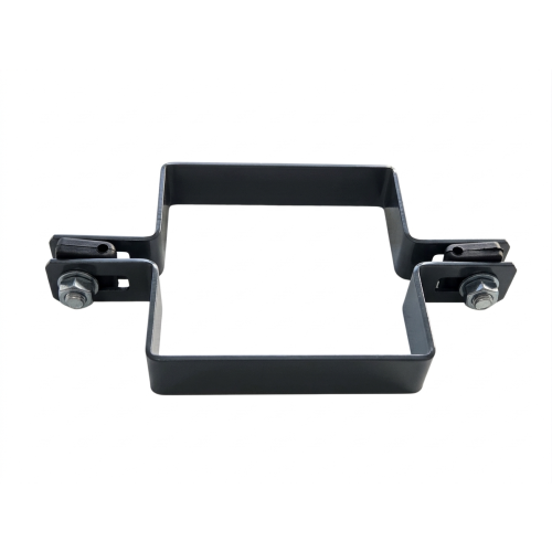Abrazadera intermedia para paneles de vallado 100x100 mm grafito 000-780 (2)