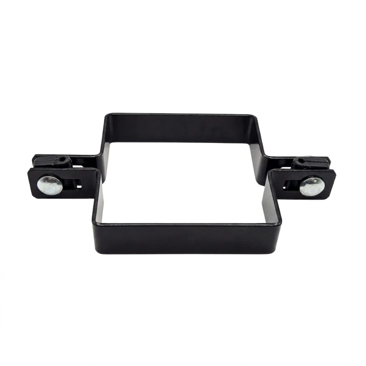 Abrazadera intermedia para paneles de vallado 100x100 mm grafito 000-780 (3)