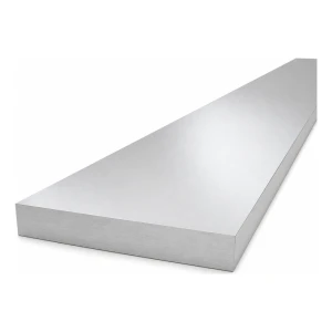 Pletina de aluminio EN AW-6060 T64 – 100×15 mm, longitud 2000 mm