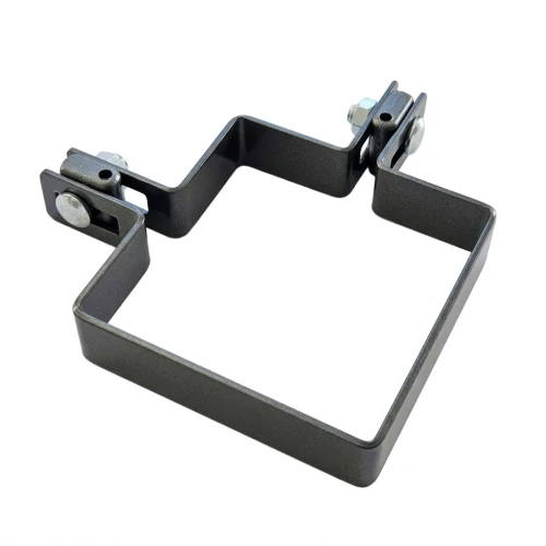 Abrazadera angular para paneles de valla 100x100 mm grafito 000-776 (1)