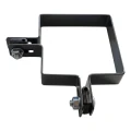Abrazadera angular para paneles de valla 100x100 mm grafito 000-776 (2)