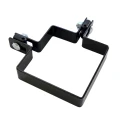 Abrazadera esquinera para paneles de valla 100x100 mm negro 000-774 (1)
