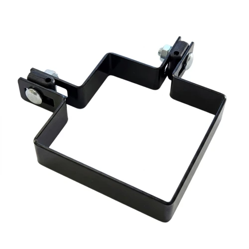 Abrazadera esquinera para paneles de valla 100x100 mm negro 000-774 (1)
