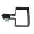 Abrazadera para paneles de valla terminal 60x40 antracita grafito GPV-700-11 (2)