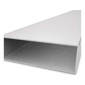 Tubo rectangular de aluminio 50×150×2 mm – perfil cerrado L=2000 mm