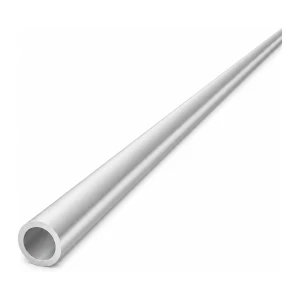 Tubo de aluminio redondo Ø15×2 mm – perfil cerrado EN AW-6063, L=2000 mm