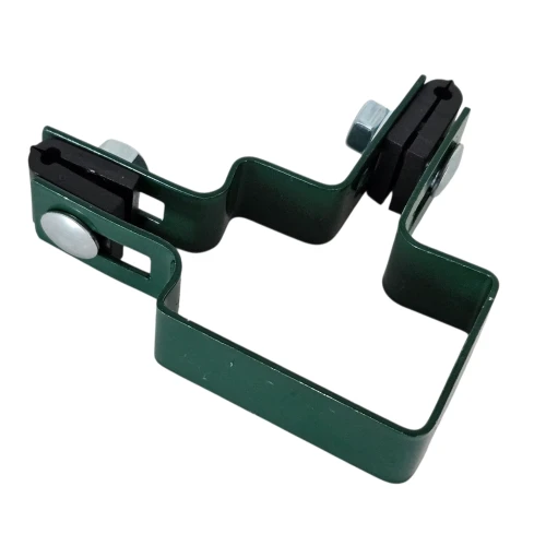 Abrazadera esquinera para paneles de valla 60x40 verde GPV-700-08 (1)