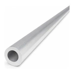 Tubo de aluminio redondo Ø28×5 mm – perfil cerrado PA38 L=2000 mm