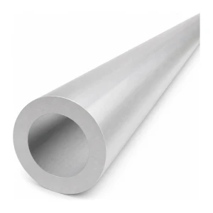 Tubo de aluminio redondo Ø60×10 mm – perfil EN AW-6063 T6, longitud 2000 mm