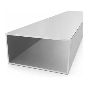 Tubo rectangular de aluminio 100×200×4 mm – perfil cerrado L=2000 mm