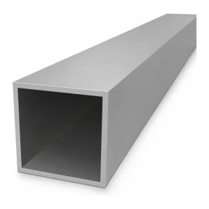 Tubo de aluminio cuadrado 100×100×5 mm – perfil cerrado L=2000 mm