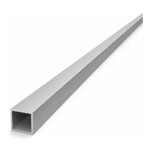 Tubo de aluminio cuadrado 15×15×1 mm – perfil cerrado L=2000 mm