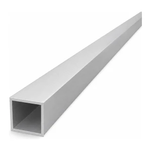 Tubo de aluminio cuadrado 25×25×1,5 mm – perfil cerrado L=2000 mm EN AW-6060
