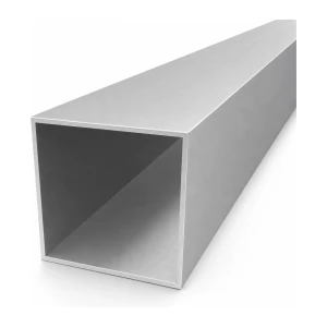 Tubo cuadrado de aluminio 70×70×2 mm – perfil cerrado L=2000 mm EN AW-6060