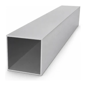 Tubo de aluminio cuadrado 150×150×4 mm – perfil cerrado L=2000 mm