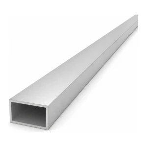 Tubo rectangular de aluminio 18×30×1,5 mm – perfil cerrado EN AW-6060 L=2000 mm