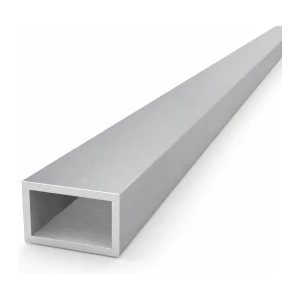 Tubo rectangular de aluminio 25×40×3 mm EN AW-6060 – longitud 2000 mm