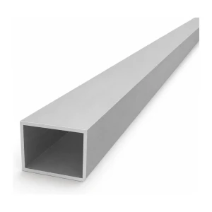 Tubo de aluminio rectangular 30×40×2 mm – perfil cerrado EN AW-6060, L=2000 mm