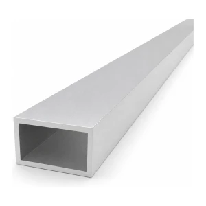 Tubo de aluminio rectangular 30×50×3 mm EN AW-6060 – longitud 2000 mm