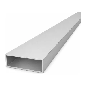 Tubo de aluminio rectangular 20×60×1.5 mm – perfil cerrado L=2000 mm