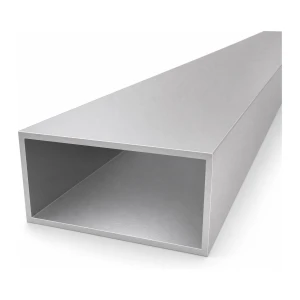 Tubo rectangular de aluminio 50×100×3 mm – perfil cerrado L=2000 mm