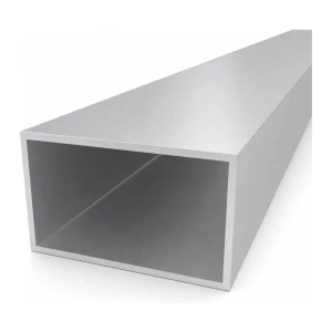 Tubo rectangular de aluminio 60×100×3 mm – perfil cerrado EN AW-6060 L=2000 mm
