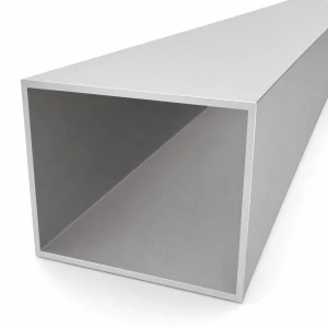 Tubo rectangular de aluminio 80×100×3 mm – perfil cerrado L=2000 mm