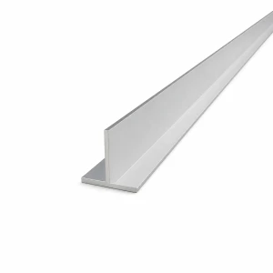 Perfil T de aluminio 30×30×2 mm – perfil estructural en T L=2000 mm