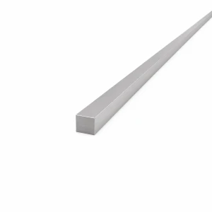 Barra de aluminio cuadrada maciza 10×10 mm – EN AW-6060, L=2000 mm