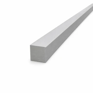 Barra cuadrada maciza de aluminio 25×25 mm EN AW-6060 – L=2000 mm