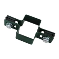 Abrazadera intermedia para paneles de valla 60x40 verde GPV-700-03 (2)