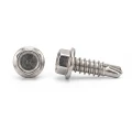 Tornillo autorroscante DIN 7504 K 4.8x19 mm – acero inoxidable A2, cabeza hexagonal con reborde 001-923 (1)