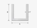 Perfil en C/U de aluminio 21×20×1,4 mm – longitud 2000 mm 001-884 (2)