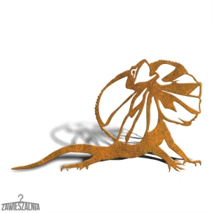 Zawieszalnia – decoración de jardín Agama XL de acero corten 75×45 cm