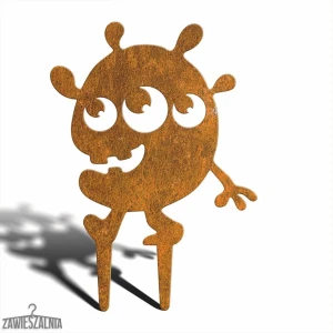 Adorno de jardín Monstruo Monstruoso Reni acero corten 27×38 cm