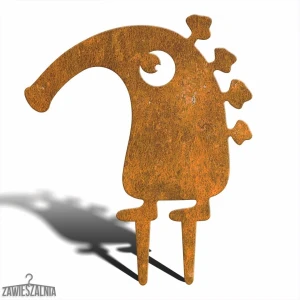 Figura de jardín – Monstruoso Monstruo Lutin M 33×39 cm, acero corten
