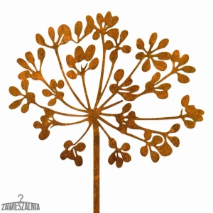 Zawieszalnia – decoración de jardín Eneldo Oxidado XXL de acero corten 19×96 cm